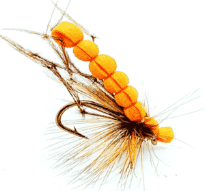 Orange Foam Daddy Fly Per Dozen